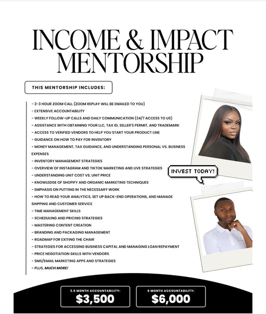 2 ON 1 MENTORSHIP